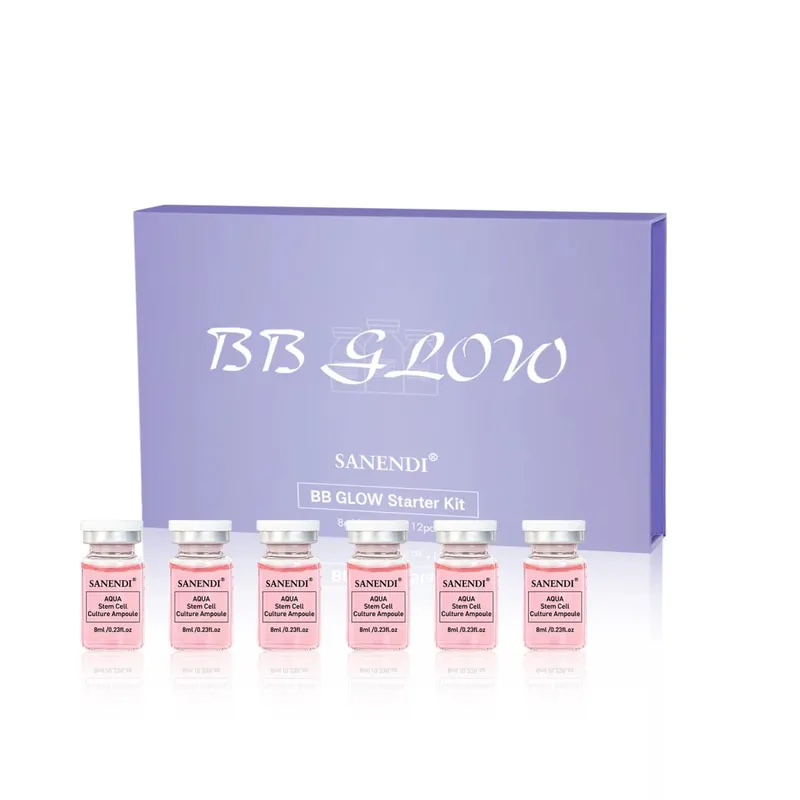 Κορέα Dr.Pen Starter Kit Foundation Σολομός DNA Peptide Stem Cell Serum Essence Moisturise Face Skin Care 8mlX12 φιαλίδια — image 6