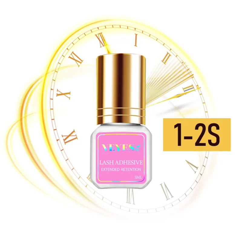 Veyes Inc 5ml/10ml 0.3s Eyelash Extension Glue Αποστολή από ΗΠΑ Veyelash 7 Week Retention Volume Clear Adhesive