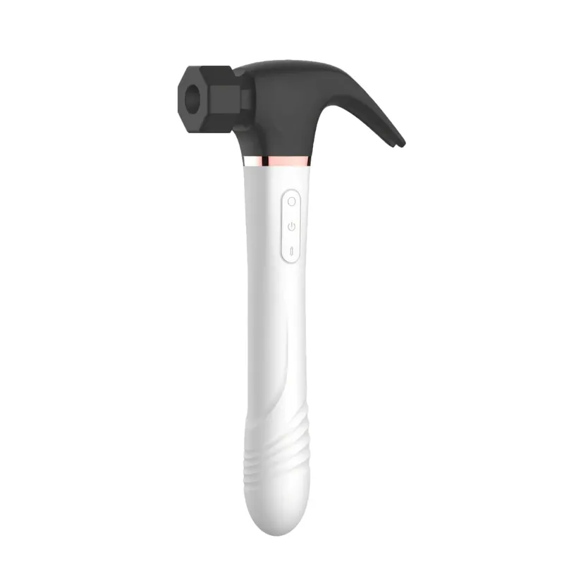 Hammer Vibrator Multifunctional Sex Machine G Spot Stimulation Telescopic Dildo Vaginal Masage Cit Sucking Female Masturbator