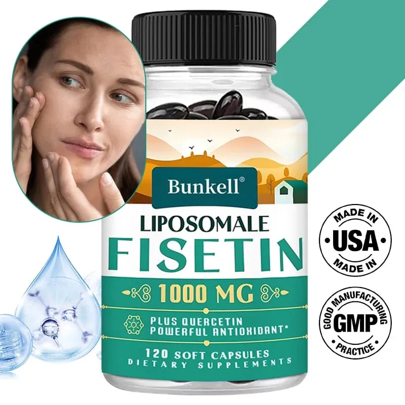 Liposomal Fisetin with Quercetin - High 