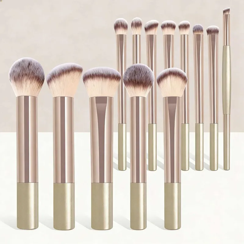 Σετ πινέλου μακιγιάζ 17 τμχ με Powder Puff Soft Foundation Blush Contour Powder & Eyeshadow Brushes Professional Cosmetic Tool — image 2
