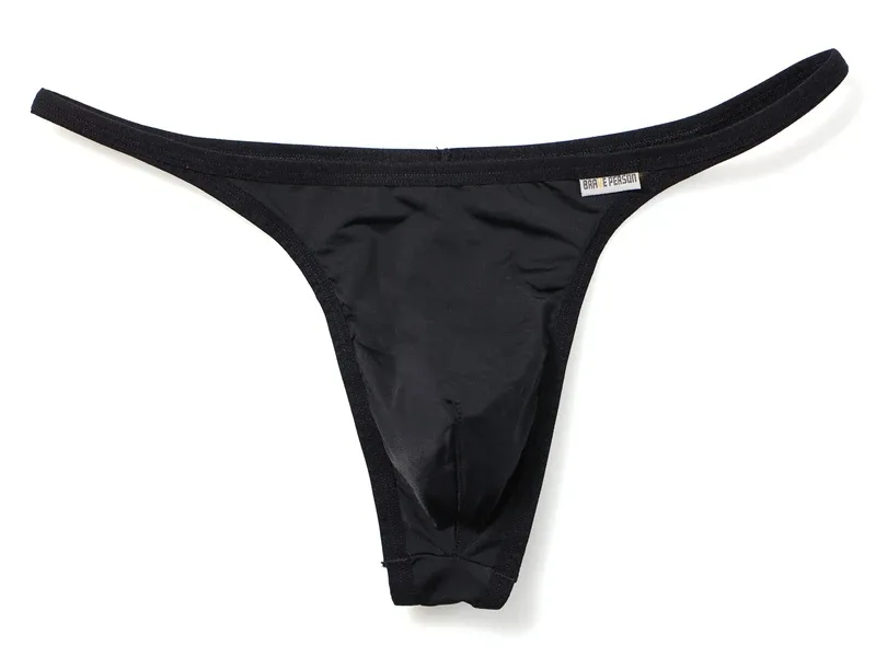 Men's Breathable Quick-Dry Fabric Thong Comfortable Briefs Low-Rise Underwear Sexy Innerwear Fashionable Brave Person — image 10