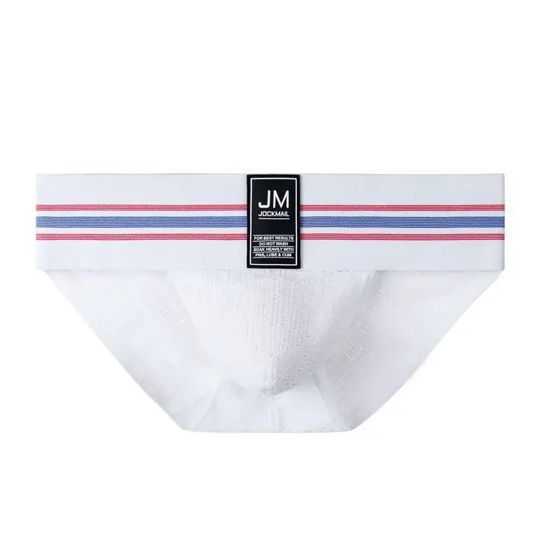 JOCKMAILcuecas De Algodao Masculina Super Wide Waist, Tide High Fork Briefs, High Elasticity Fitness Breathable Men Underground