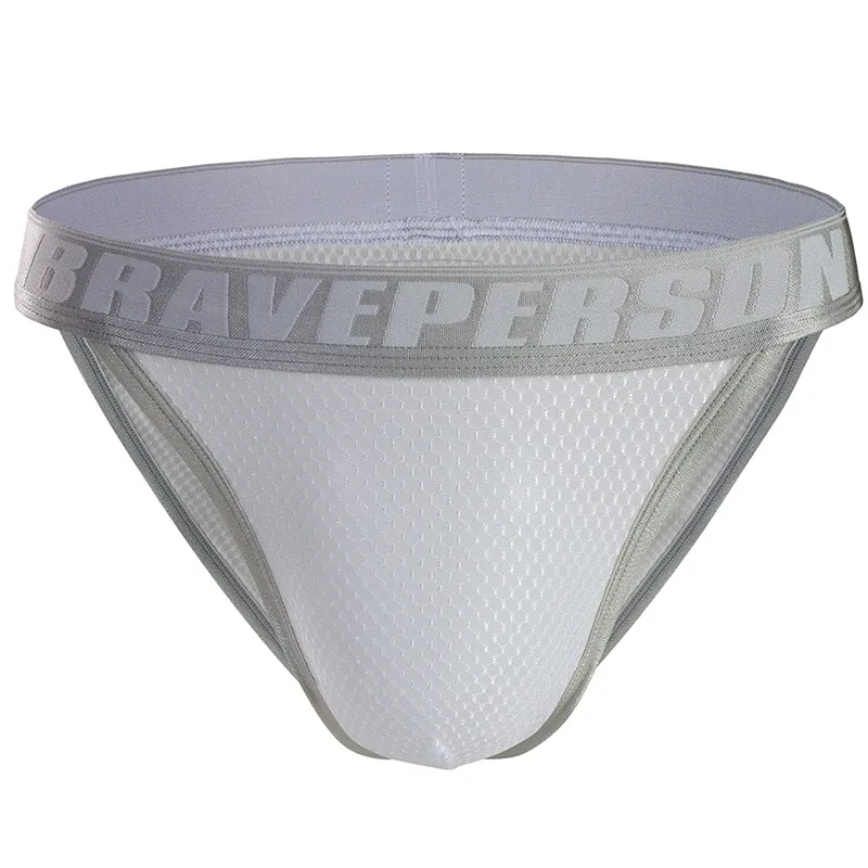 Sexy Men Underwear Briefs Breathable Underpants U Convex Pouch Low Waist Male Panties 3256810390531024