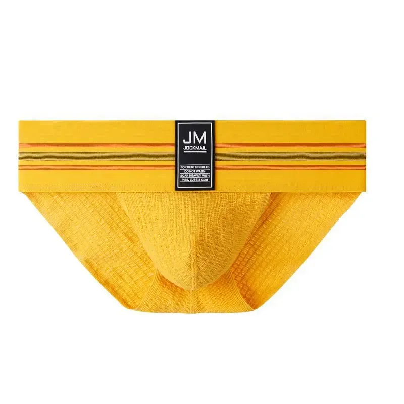 JOCKMAILcuecas De Algodao Masculina Super Wide Waist, Tide High Fork Briefs, High Elasticity Fitness Breathable Men Underground