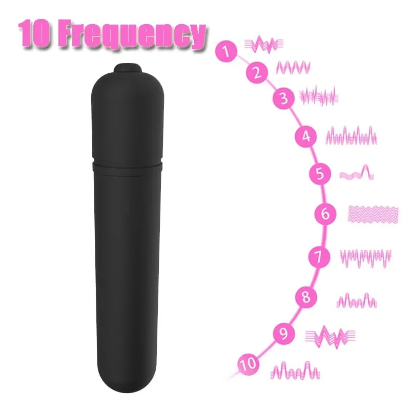 מיני כדור ויברטור לנשים 10 מהירויות דגדגן ממריץ דילדו ויברטור צעצועים ארוטיים לאישה מוצרי סקס למבוגרים — image 21