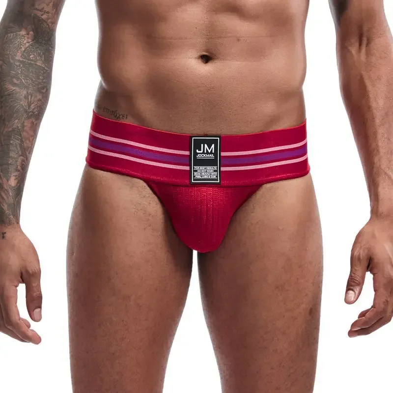 JOCKMAILcuecas De Algodao Masculina Super Wide Waist, Tide High Fork Briefs, High Elasticity Fitness Breathable Men Underground
