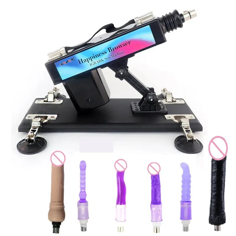 Automatic Retractable Sex Machine With Dildo Penis Anal Plug Female Vibrator Erotic Sexy Toys for Couples Men Women Adult Games — image 19