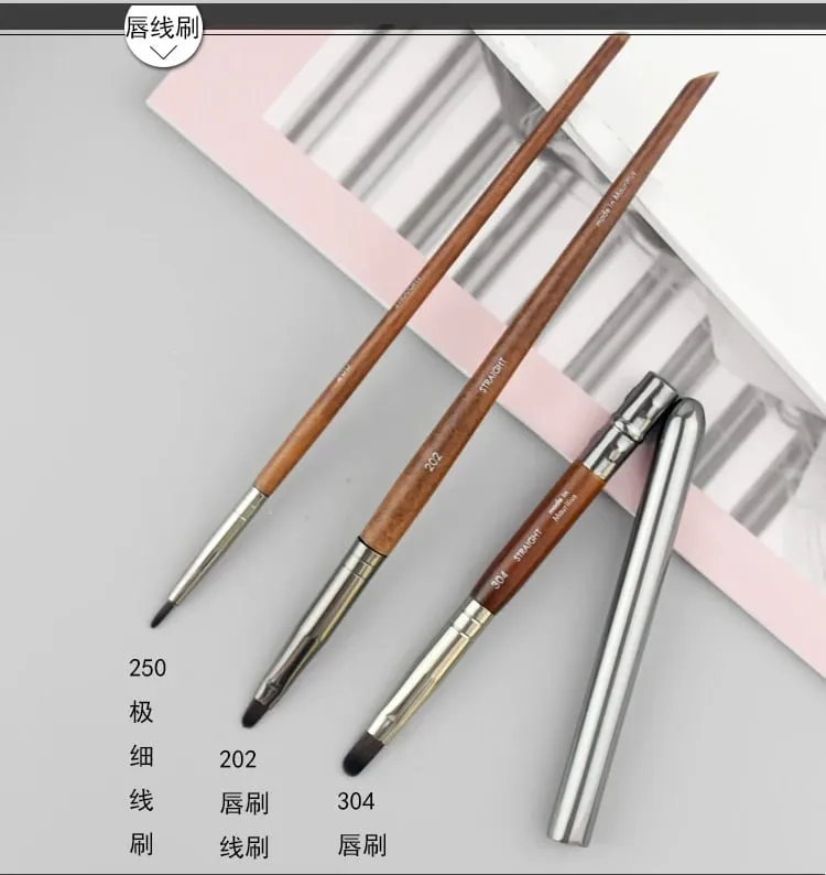Natuurlijk hout Oogmake-up kwasten hele set Pro Crease Oogschaduw Make-up kit smudge highlighter wenkbrauw Lip wimperborstel praktisch