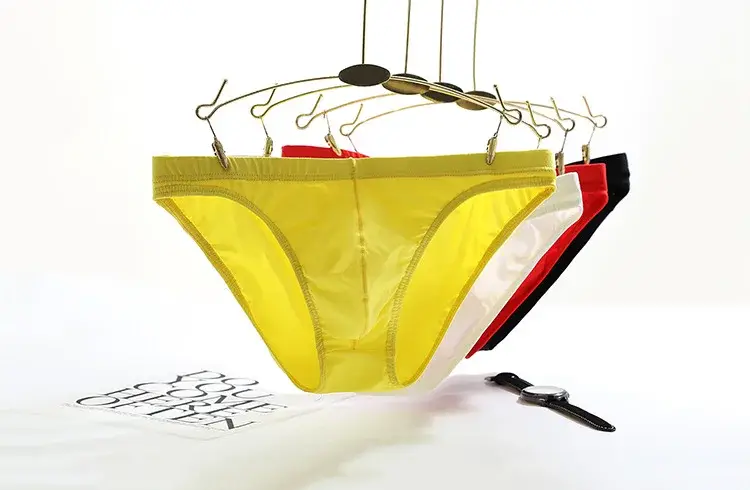 Men's Underwear Solid Color Summer Cotton Underpants Male Shorts Sexy Briefs Big Size Seamless Man Panties For Men