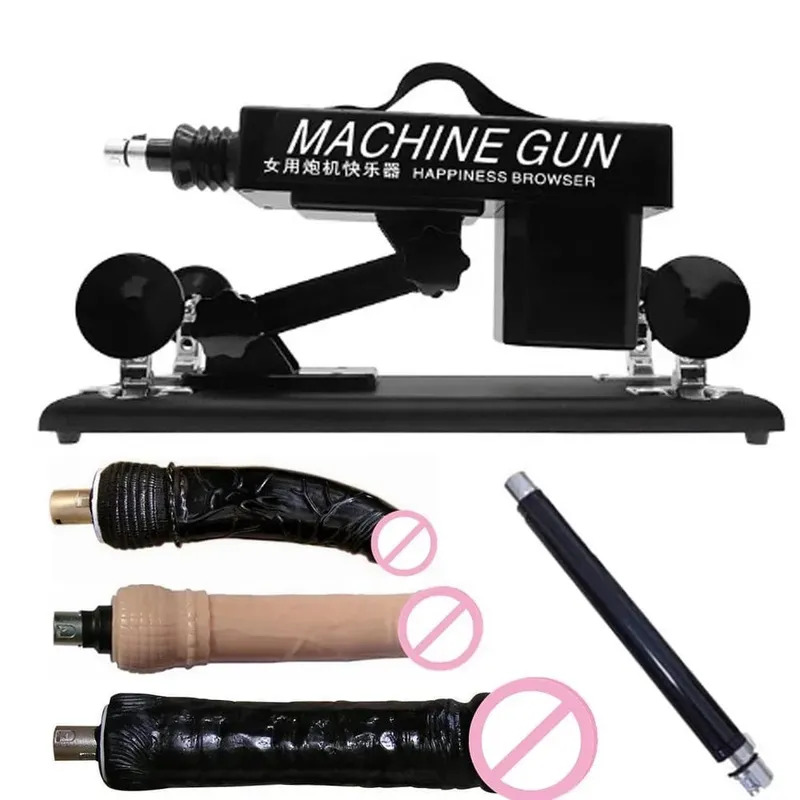 Automatic Retractable Sex Machine With Dildo Penis Anal Plug Female Vibrator Erotic Sexy Toys for Couples Men Women Adult Games — image 18