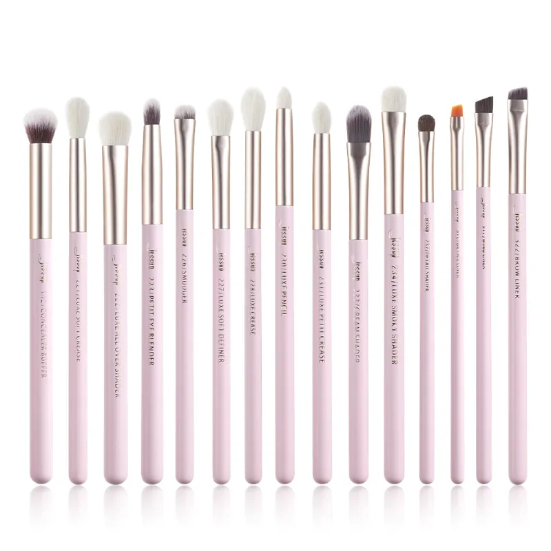 Jessup Make-Up Kwasten Set 15-25 Stuks Natuurlijke Synthetische Foundation Poeder Markeerstift Oogschaduw Borstel Pedzle Doen Makijazu T290