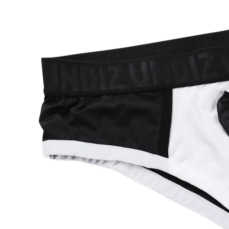 Niedliche Smoking-Boxershorts für Herren, Slips, Unterwäsche, schwarze Farbspleiß-Baumwoll-Fliege, Höschen für Überraschungen vor dem Schlafengehen — image 9