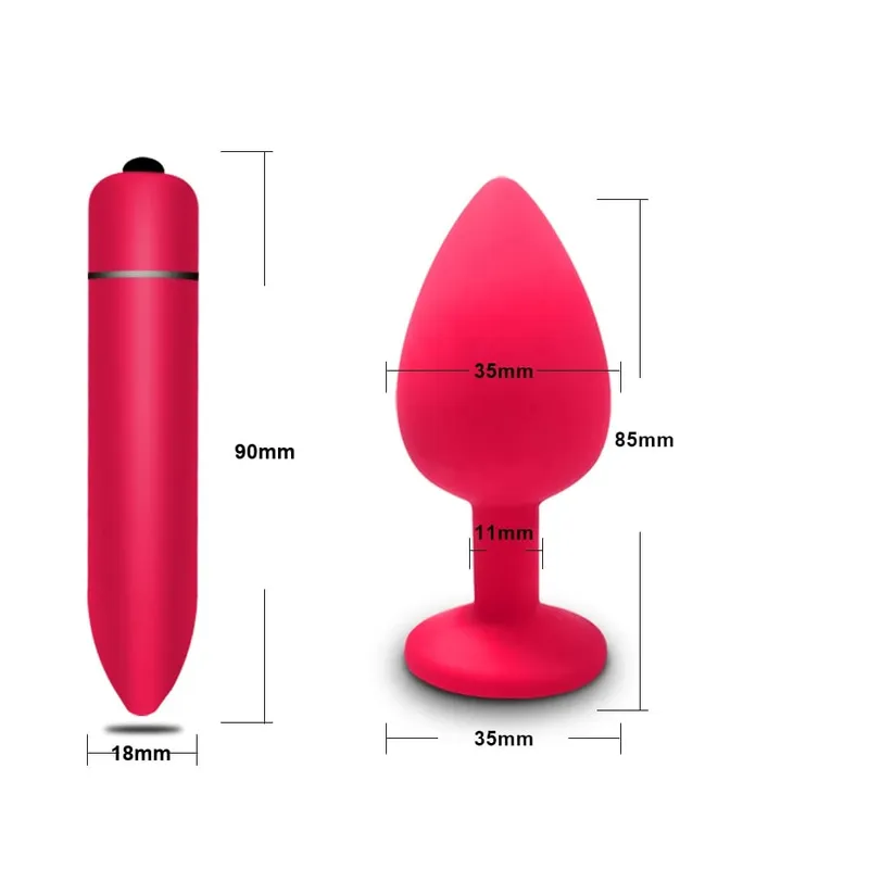 10 Speeds Mini Bullet Vibrator Massager Vagina Vibrator Erotic Masturbator Female Clitoris Stimulator Sex Toy for Women Anal Toy — image 12