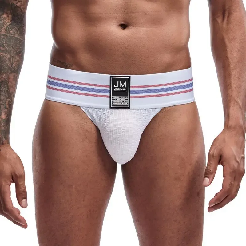 JOCKMAILcuecas De Algodao Masculina Super Wide Waist, Tide High Fork Briefs, High Elasticity Fitness Breathable Men Underground