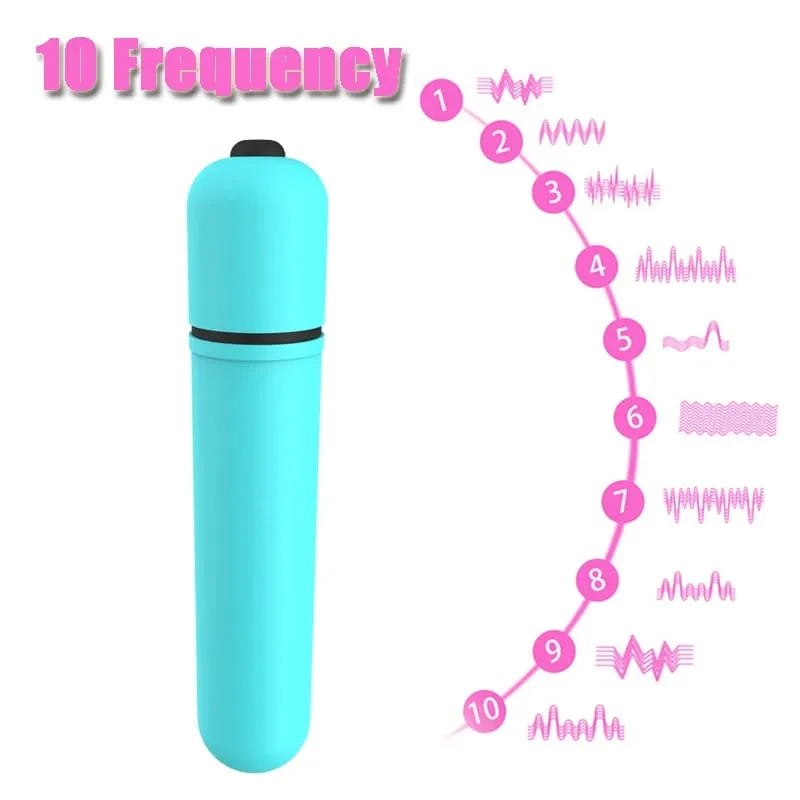 מיני כדור ויברטור לנשים 10 מהירויות דגדגן ממריץ דילדו ויברטור צעצועים ארוטיים לאישה מוצרי סקס למבוגרים — image 19