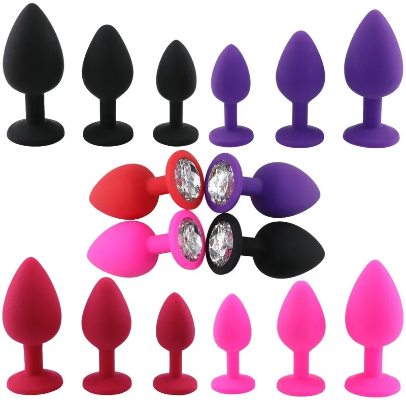 Prostate Massager Anal Butt Plug Anus Expandable Sex Toys for Men/Women Anal Trainer Bullet Buttplug Erotic Accessories Couples — image 6