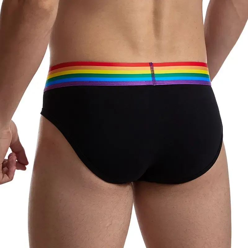 Jockmail กางเกงในชายเซ็กซี่ชุดชั้นในชายผ้าฝ้าย Low Rise Underpant เส้นด้ายสุทธิลูกไม้, Breathable ฤดูร้อนกางเกงขาสั้น calzoncillos hombre slip