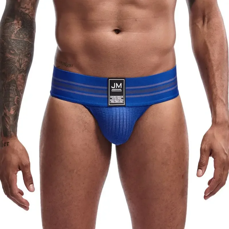 JOCKMAILcuecas De Algodao Masculina Super Wide Waist, Tide High Fork Briefs, High Elasticity Fitness Breathable Men Underground