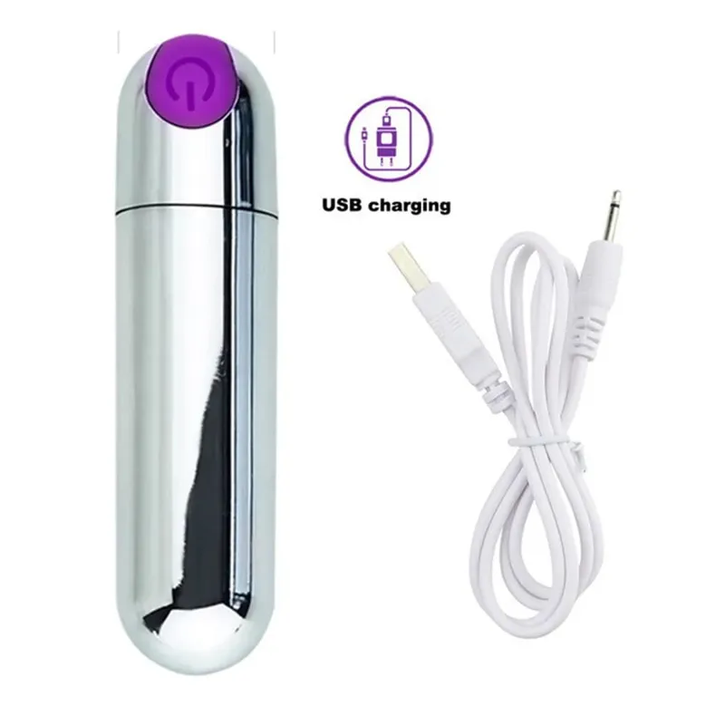 USB רב עוצמה כדור ויברטור דגדגן ממריץ G-Spot עיסוי נרתיק למבוגרים צעצועי מין ארוטיים לאישה נקבה אוננת — image 12