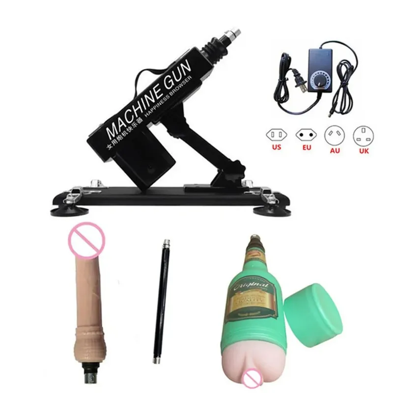 Automatic Retractable Sex Machine With Dildo Penis Anal Plug Female Vibrator Erotic Sexy Toys for Couples Men Women Adult Games — image 22