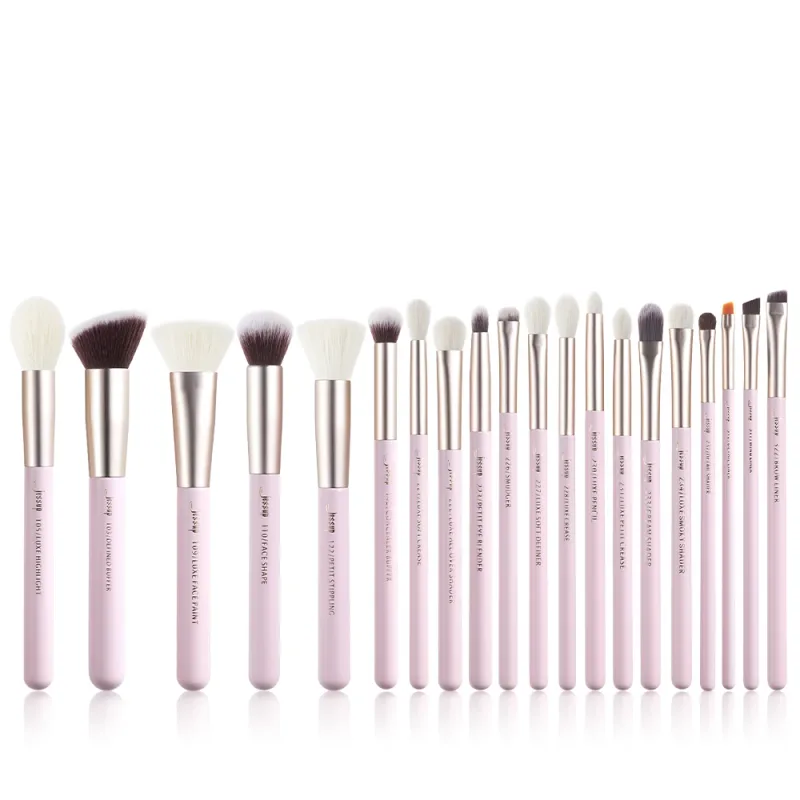 Jessup Make-Up Kwasten Set 15-25 Stuks Natuurlijke Synthetische Foundation Poeder Markeerstift Oogschaduw Borstel Pedzle Doen Makijazu T290