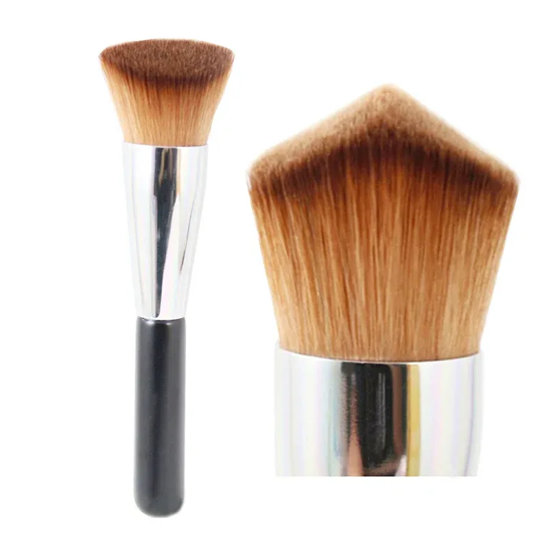 מברשת קאבוקי מברשת איפור פנים מקצועית Brush Powder Foundation סומק ברונזר פריימר בסיס מברשות קוסמטיקה כלי יופי — image 2