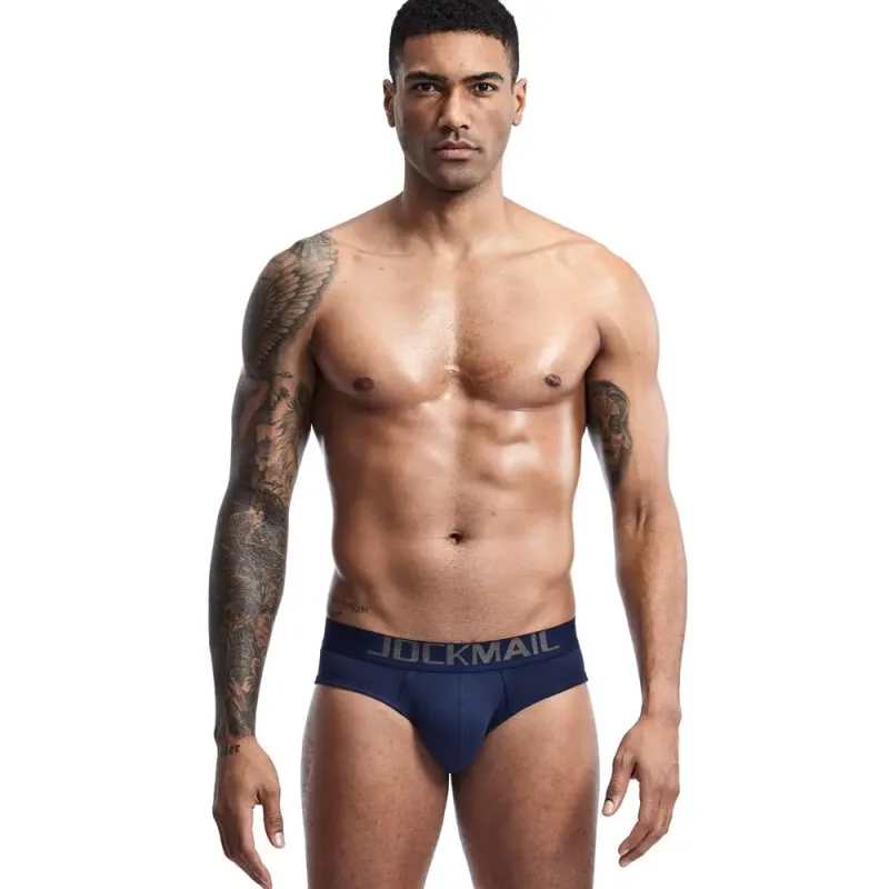 ブランド男性下着通気性セクシーなメンズブリーフスリップパンツ綿快適な Cueca 男性パンティーショーツ