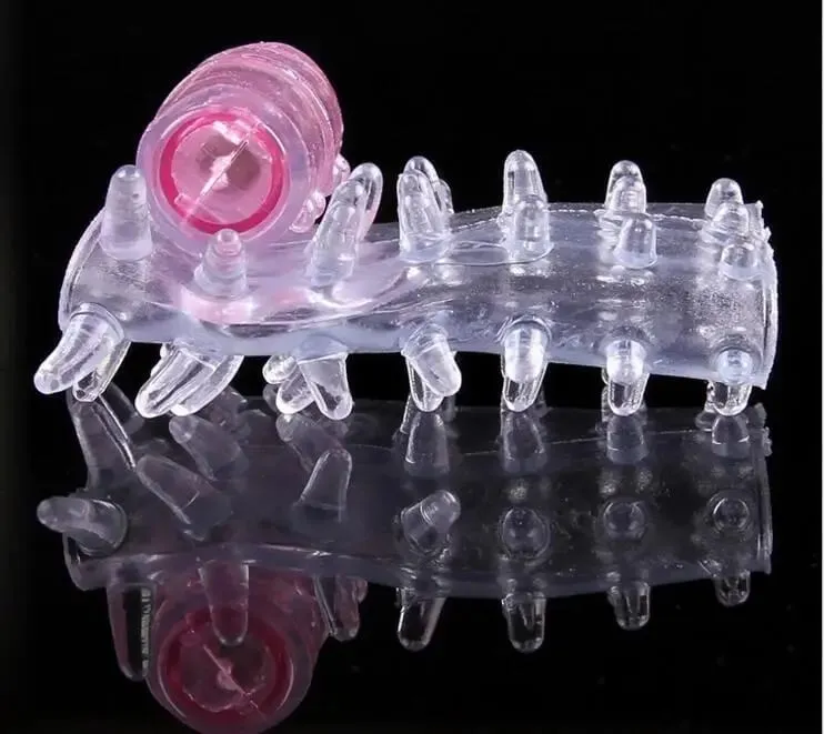 Sex Vibration Vibrator Ring for Penis Cock Extender Ring Chastity vibrating Penis Sleeve Product Sex Toys for Men — image 3