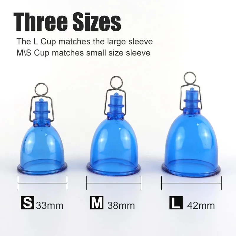 Pure Physical Penile Exerciser Extender Vacuum Pump Penis Enlargement Belt Penis Stretcher Cock Massager Cup Sex Toys For Men 18