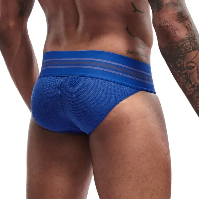 JOCKMAILcuecas De Algodao Masculina Super Wide Waist, Tide High Fork Briefs, High Elasticity Fitness Breathable Men Underground