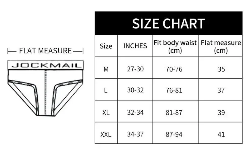 JOCKMAILcuecas De Algodao Masculina Super Wide Waist, Tide High Fork Briefs, High Elasticity Fitness Breathable Men Underground