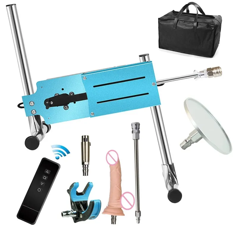 Νέα εφαρμογή Sex Machine & Wired & Wireless Control Turbo Gear Powerful Machine Love with Dildo for Adults Masturbation