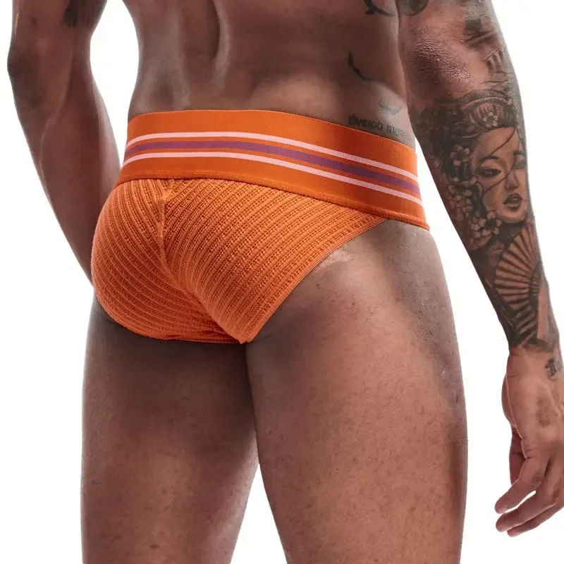 JOCKMAILcuecas De Algodao Masculina Super Wide Waist, Tide High Fork Briefs, High Elasticity Fitness Breathable Men Underground