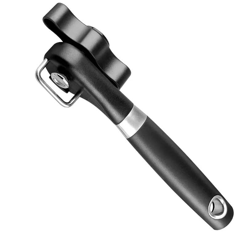 Can Opener Mga Accessory sa Kusina Propesyonal na Manual Stainless Steel Jar Opener Pangkaligtasan Gilid Cut Bottle Opener Mga Tool sa Bahay