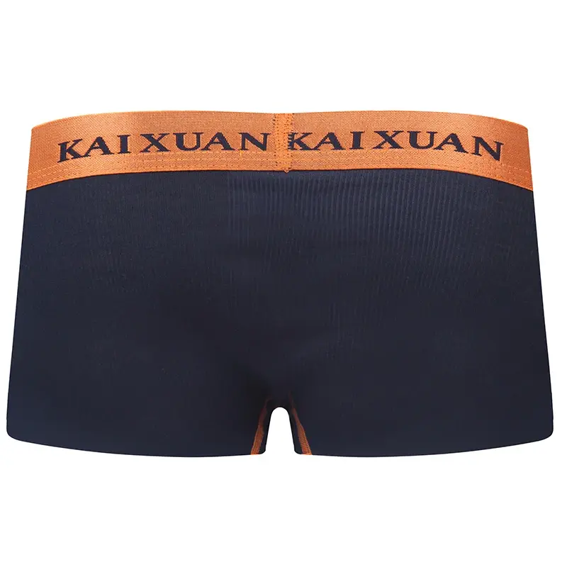 Fashion Men's Underwear Ultra-thin Breathable Boxers Shorts Low-rise Panties — image 3