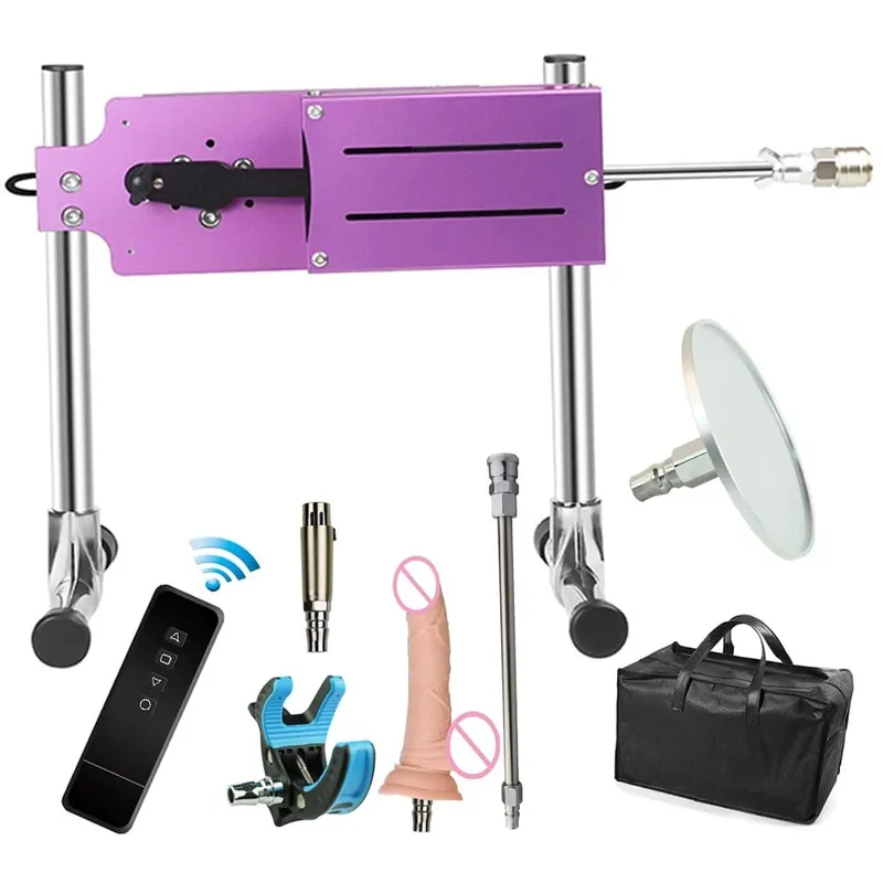 Νέα εφαρμογή Sex Machine & Wired & Wireless Control Turbo Gear Powerful Machine Love with Dildo for Adults Masturbation