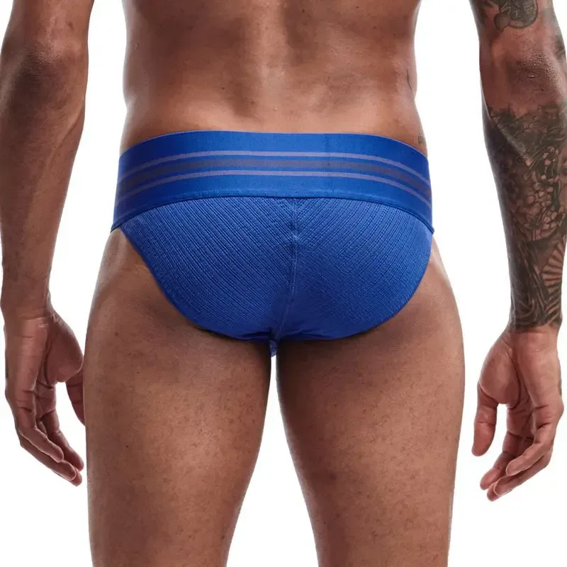 JOCKMAILcuecas De Algodao Masculina Super Wide Waist, Tide High Fork Briefs, High Elasticity Fitness Breathable Men Underground