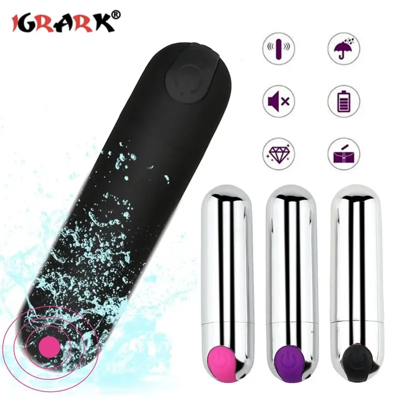 USB רב עוצמה כדור ויברטור דגדגן ממריץ G-Spot עיסוי נרתיק למבוגרים צעצועי מין ארוטיים לאישה נקבה אוננת — image 3