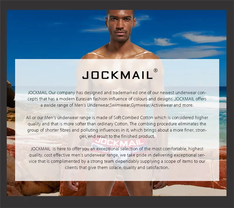 Jockmail กางเกงในชายเซ็กซี่ชุดชั้นในชายผ้าฝ้าย Low Rise Underpant เส้นด้ายสุทธิลูกไม้, Breathable ฤดูร้อนกางเกงขาสั้น calzoncillos hombre slip