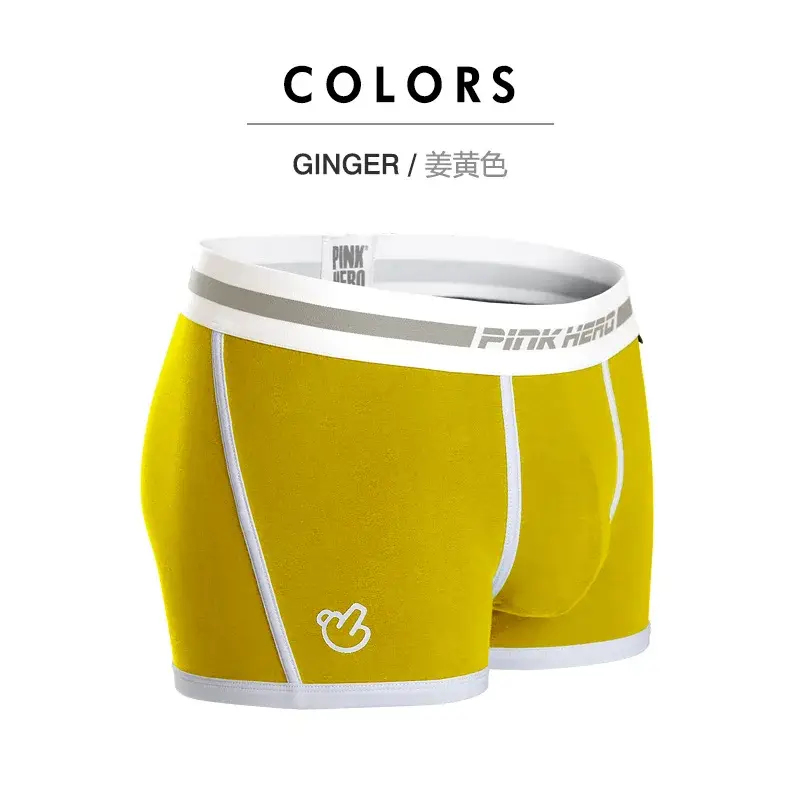 Celana Pendek Pria Fashion Celana Dalam Katun Nyaman Pria Celana Boxer Pakaian Dalam Mewah Boxer untuk Pria Celana Boxer — image 4