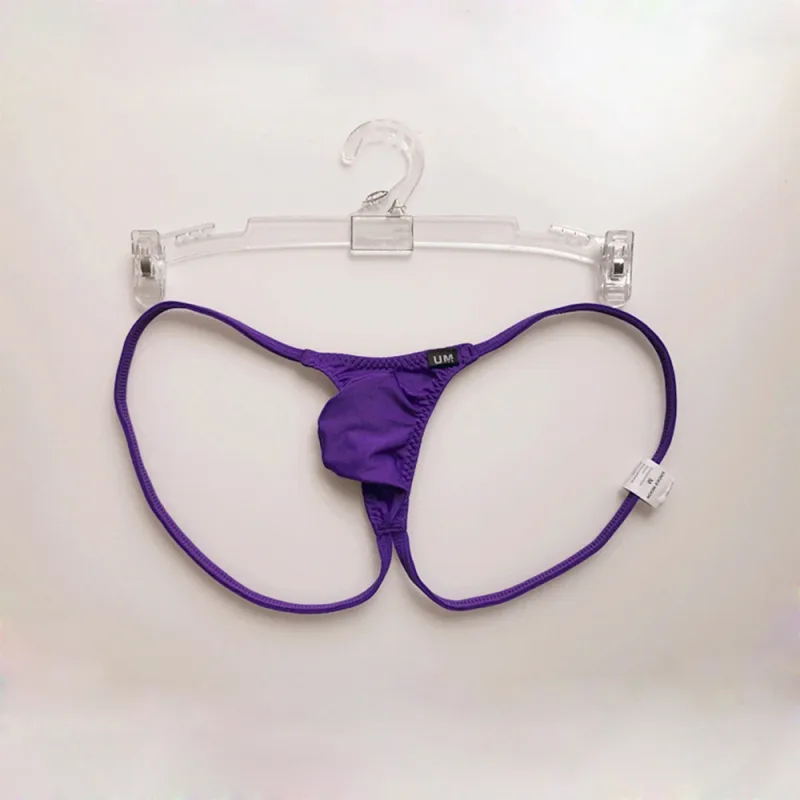 Men Ice Silk Thin Jock Strap Supporter Backless Japanese Thongs Gay Sissy Pouch Lingeries For Man Underwear Briefs Men's Panties