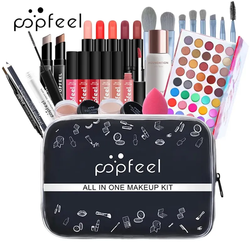 Γυναικείο σετ μακιγιάζ All-in-One Full Set - Σετ Μακιγιάζ Ομορφιάς για γυναίκες