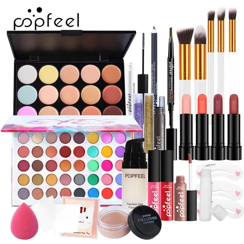 Γυναικείο σετ μακιγιάζ All-in-One Full Set - Σετ Μακιγιάζ Ομορφιάς για γυναίκες
