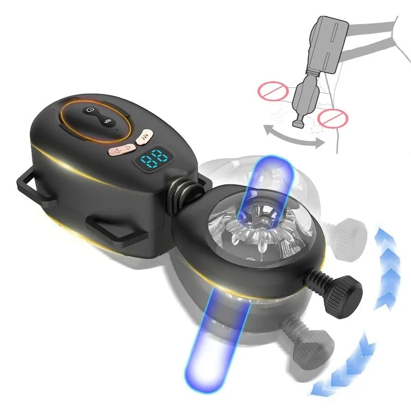 Mens Wearable Automatic Masturbator 9 Mode Remote Hands-free Penis Vibrator Trainer Dicks Glans Massage Stimulator Adult Sex Toy — image 3