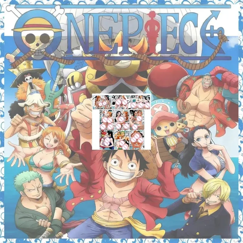 Anime One Piece Diy Color Flash Cards Hancock Perona Nami Robin Yamato Collection Cards Christmas Birthday Gifts Children's Toys