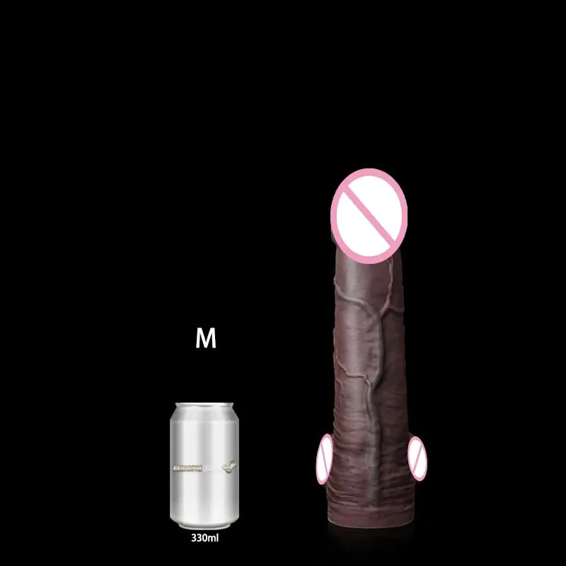 Super Soft Silicone Dildo with Suction Cup Flexible Big Penis G-spot Strap-On Sex Toy for Women Men Lesbian