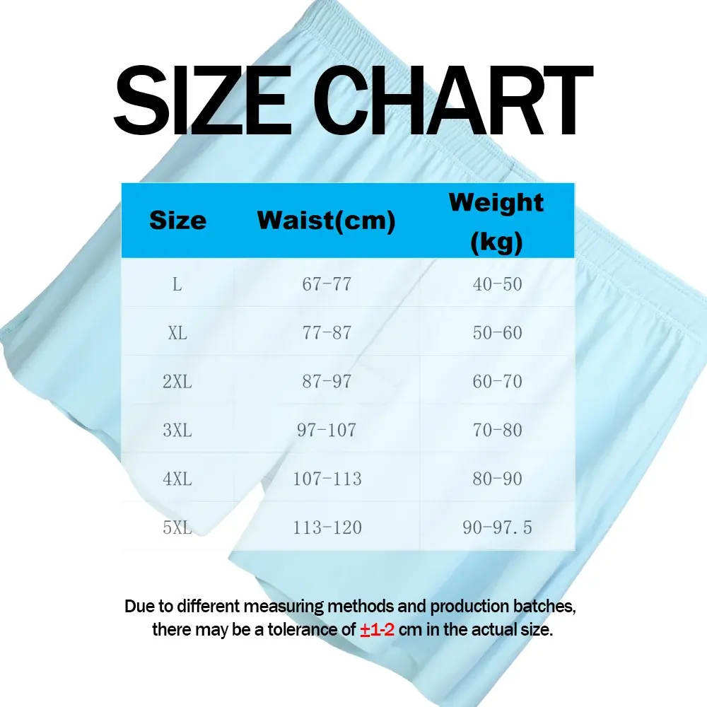 Men's Ice Silk Boxers Shorts Large Size Underwear Man Mid Waist Loose Arrow Pants Boy Home Pajamas Underpants Breathable Panties — image 1