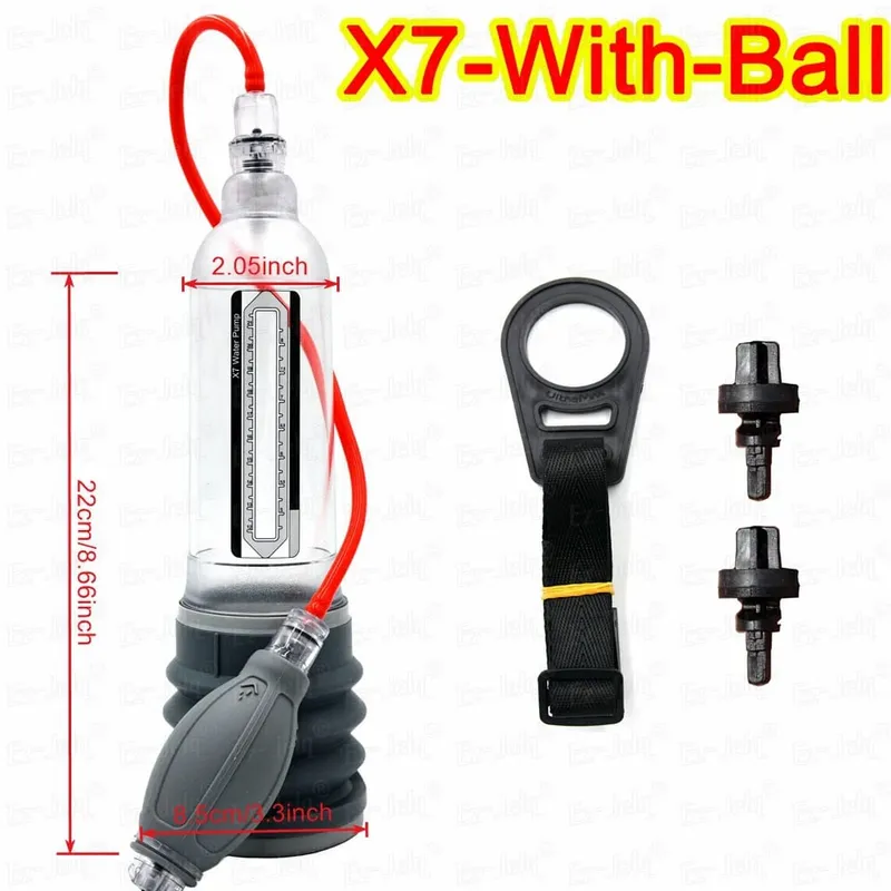 X5 X7 X9 Penis Enlargement Edge Stretcher Pump Sex Toys For Male Penis Exercise Strap Dick Enlargers Pro Quick Extender 18+