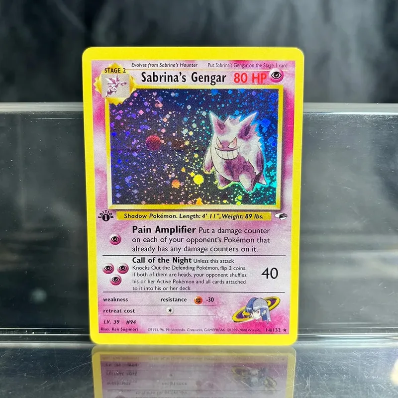 כרטיסי PKM הולוגרפיים בודדים Charizard EX Pikachu מהדורה 1 Neo Mewtwo PTCG כרטיסי פרוקסי אוסף כרטיסי קרב מתנות צעצועים — image 21
